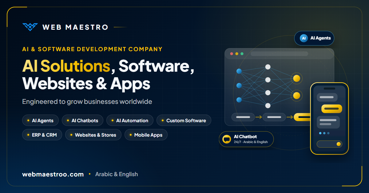 Web Maestro - Trusted Partner for Web & E-commerce Solutions